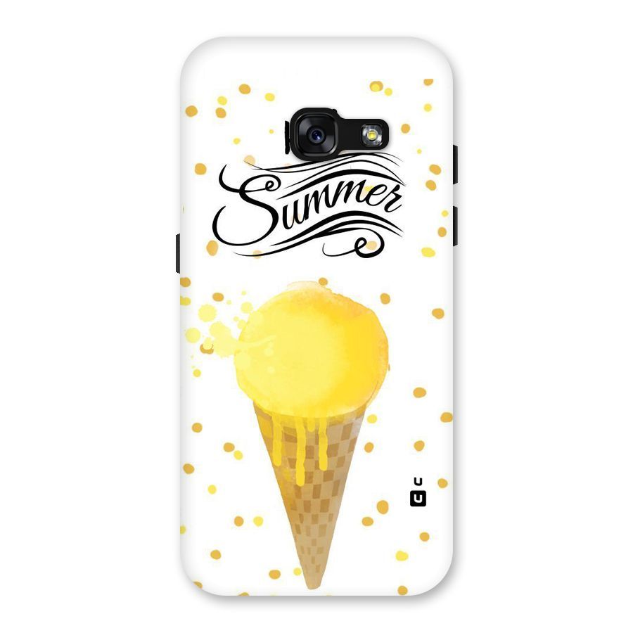 Ice Cream Summer Back Case for Galaxy A3 (2017)