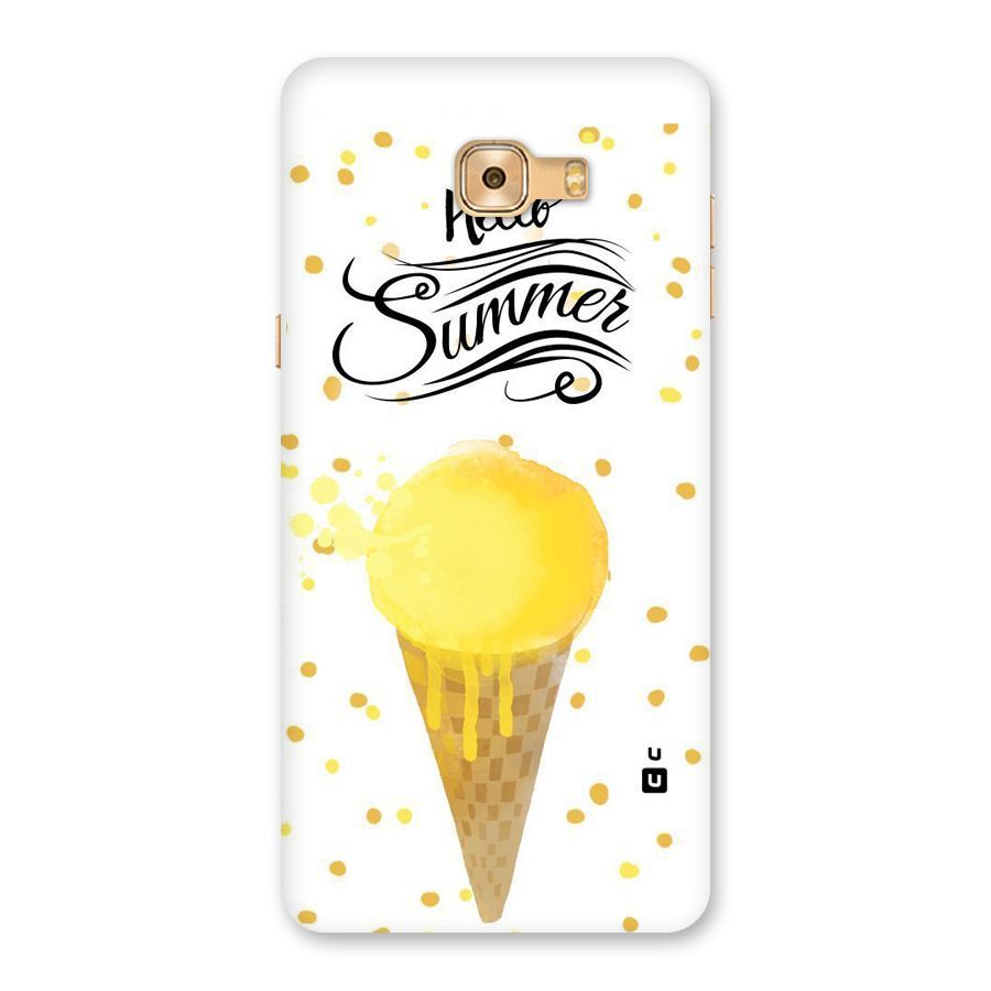 Ice Cream Summer Back Case for Galaxy C9 Pro