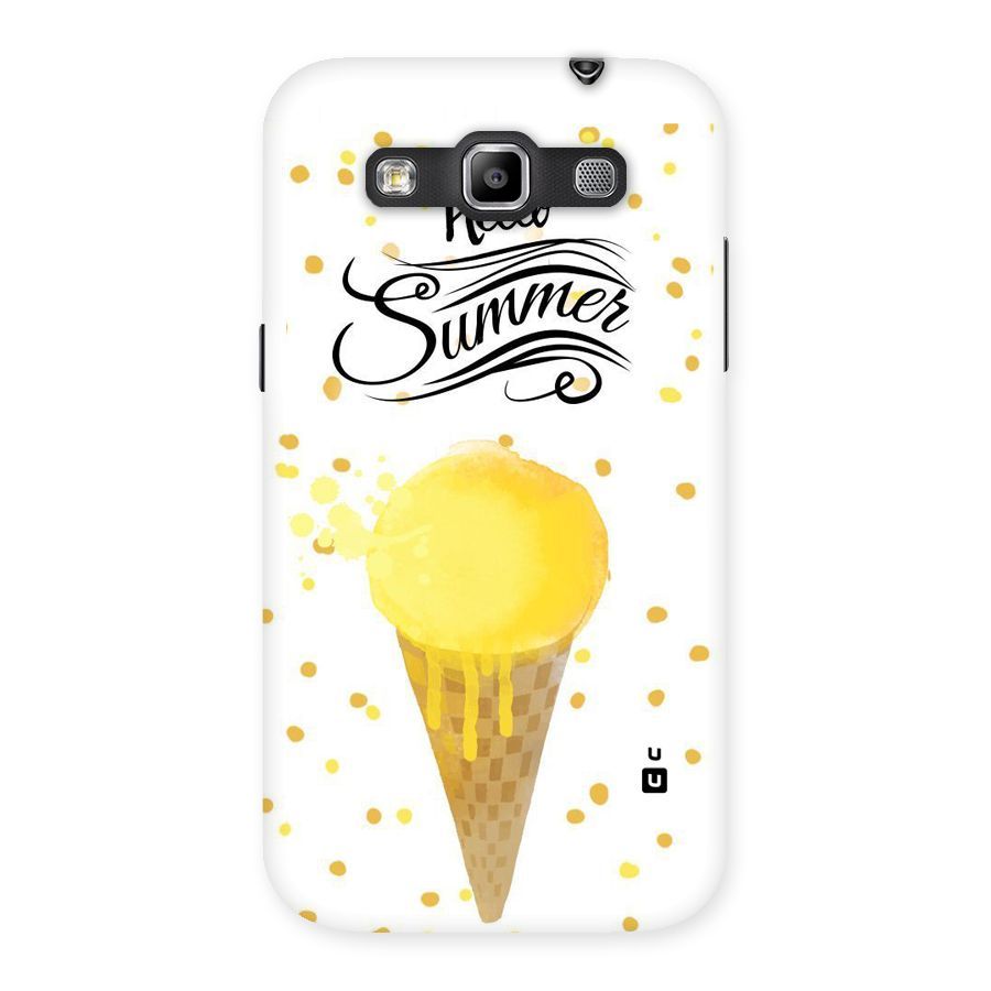 Ice Cream Summer Back Case for Galaxy Grand Quattro