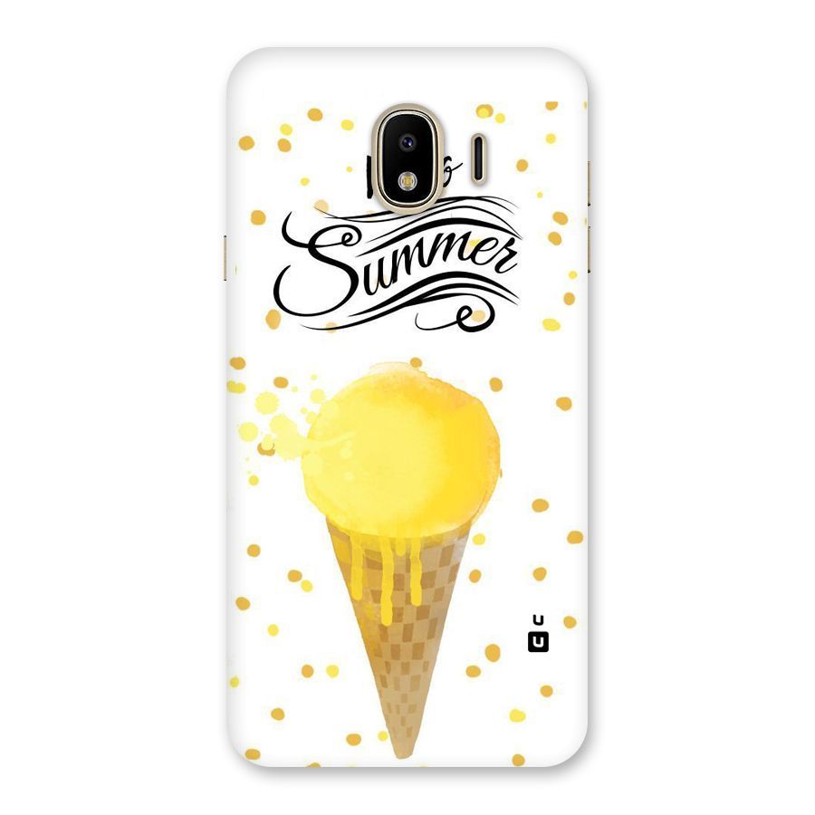 Ice Cream Summer Back Case for Galaxy J4