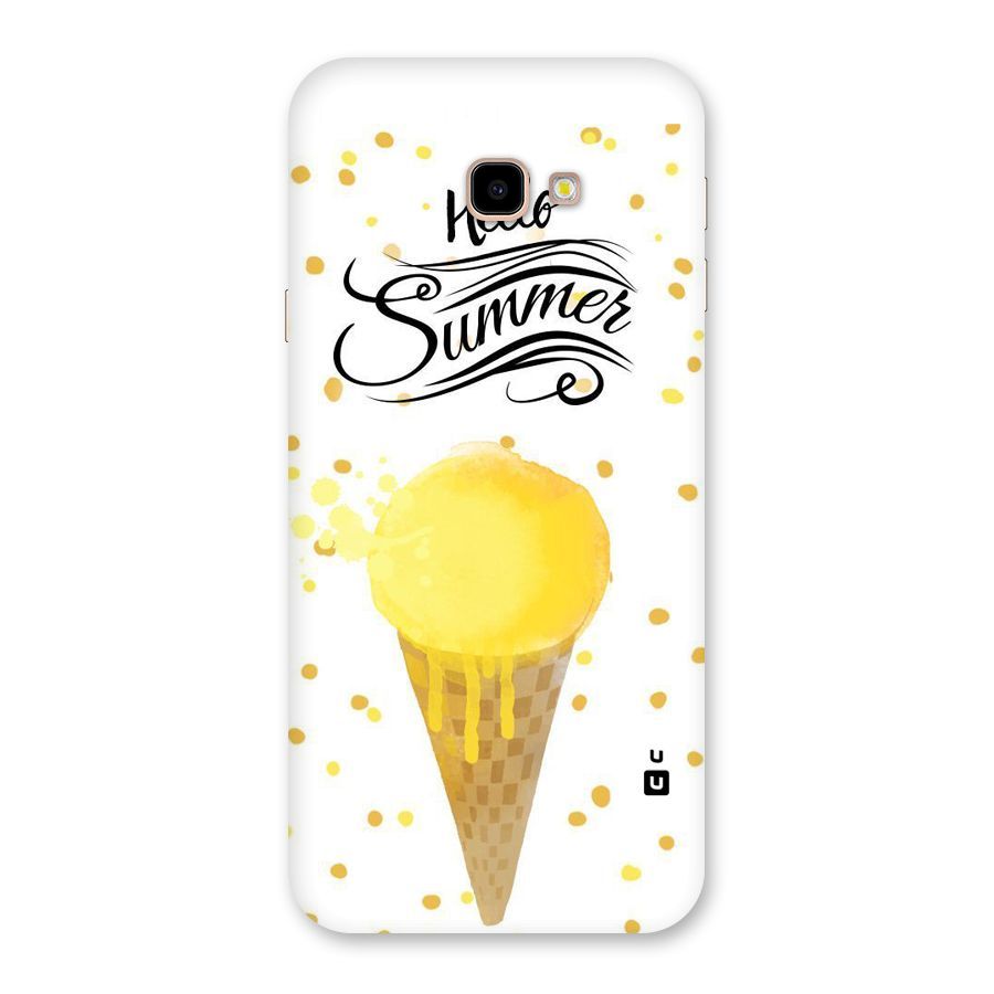 Ice Cream Summer Back Case for Galaxy J4 Plus