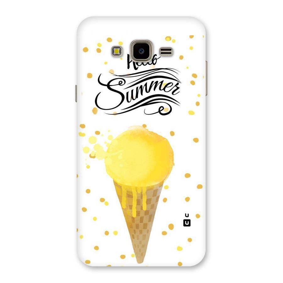 Ice Cream Summer Back Case for Galaxy J7 Nxt