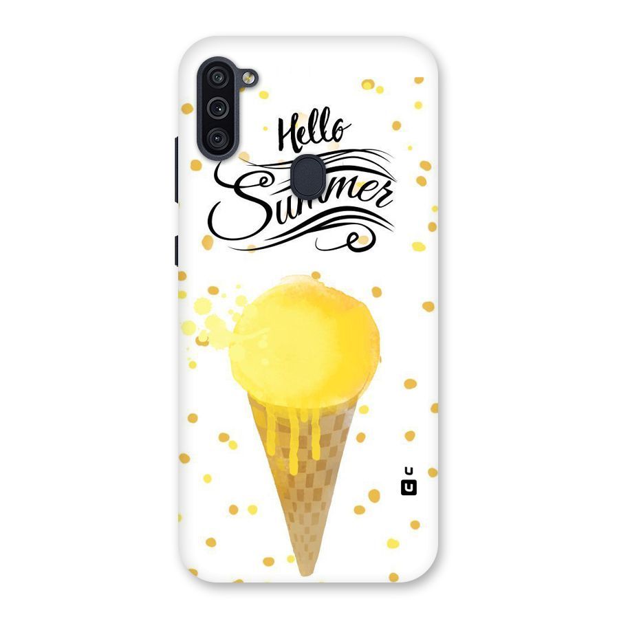 Ice Cream Summer Back Case for Galaxy M11