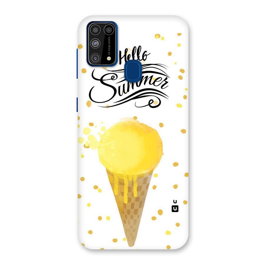 Ice Cream Summer Back Case for Galaxy M31