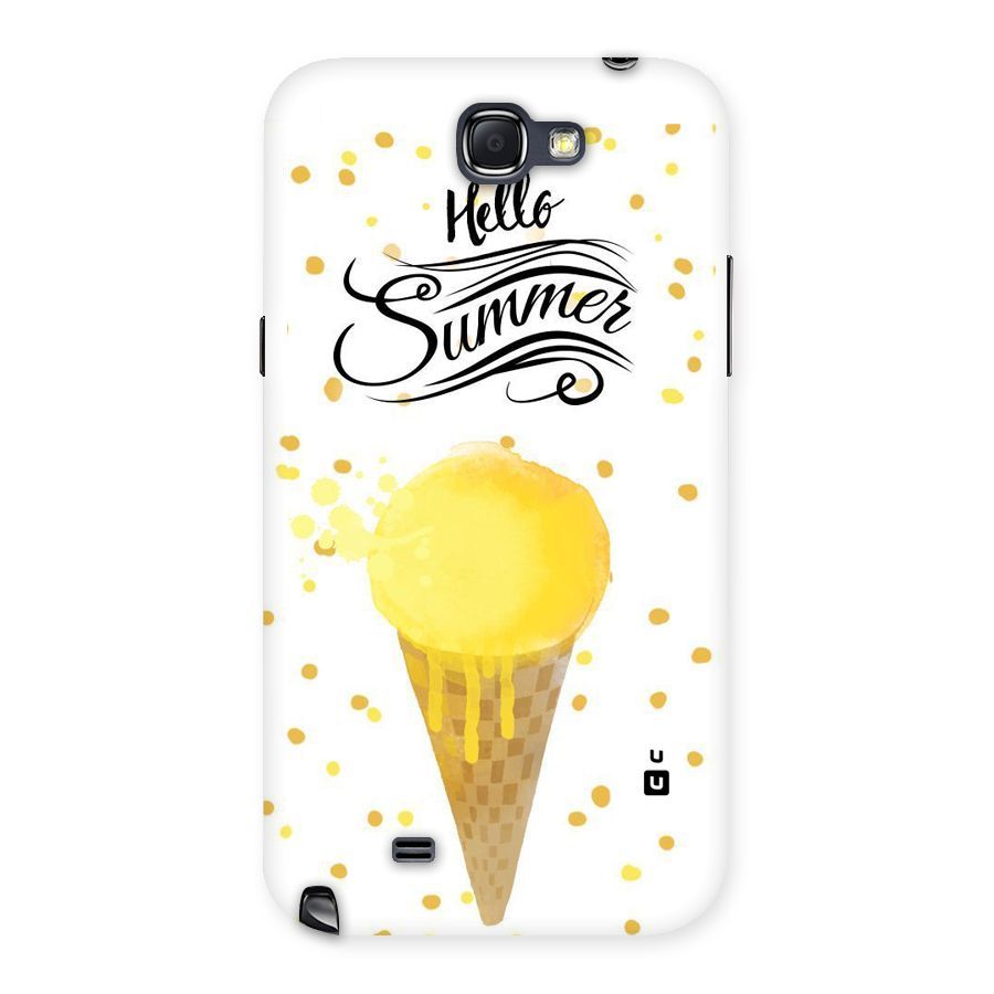 Ice Cream Summer Back Case for Galaxy Note 2