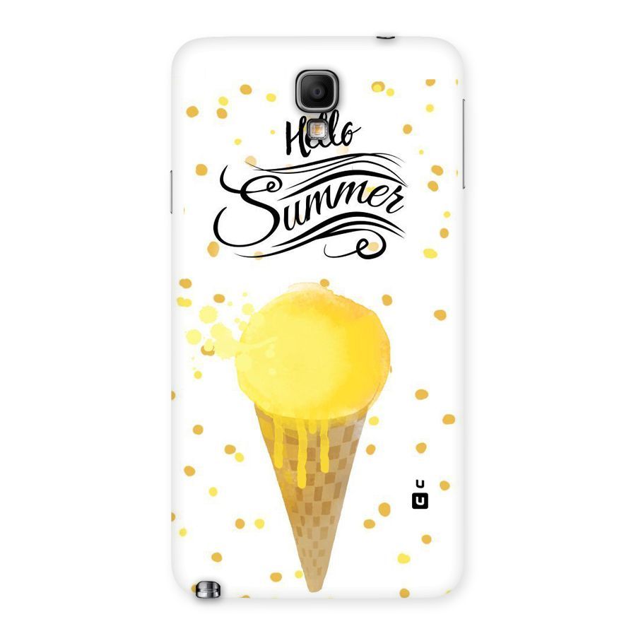 Ice Cream Summer Back Case for Galaxy Note 3 Neo