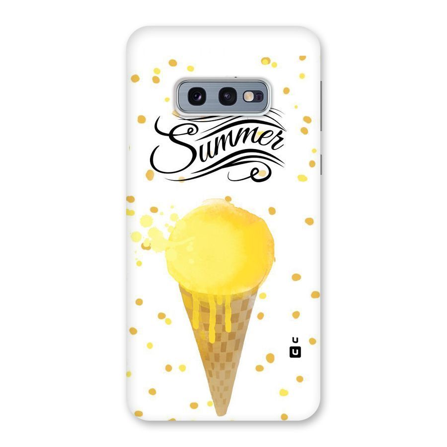 Ice Cream Summer Back Case for Galaxy S10e