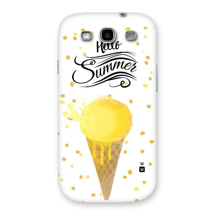 Ice Cream Summer Back Case for Galaxy S3