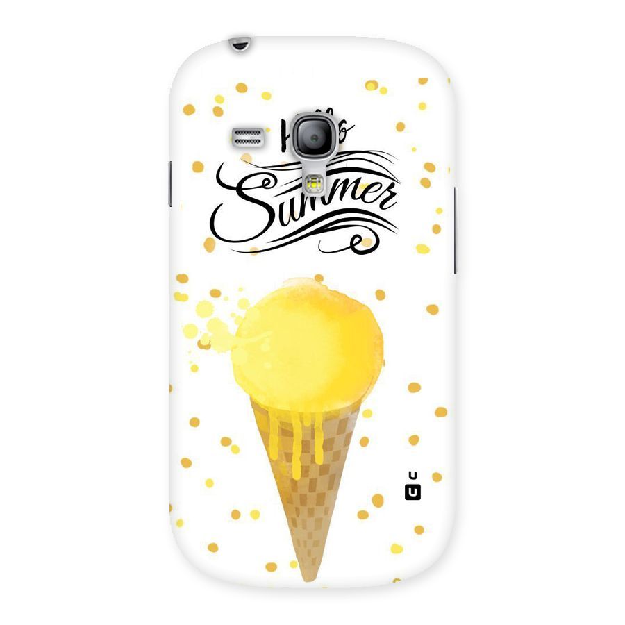 Ice Cream Summer Back Case for Galaxy S3 Mini