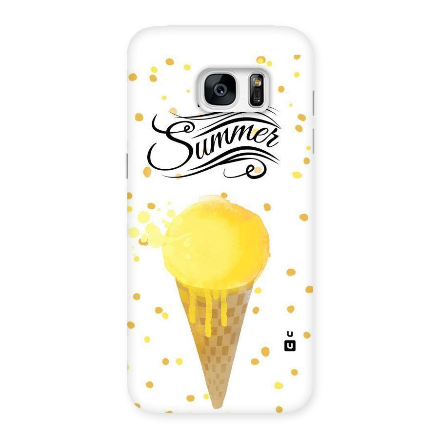 Ice Cream Summer Back Case for Galaxy S7 Edge
