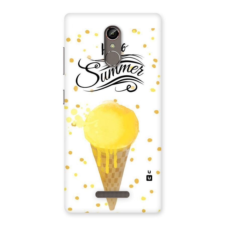 Ice Cream Summer Back Case for Gionee S6s