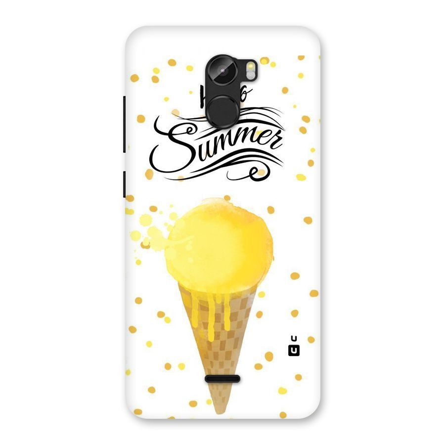Ice Cream Summer Back Case for Gionee X1