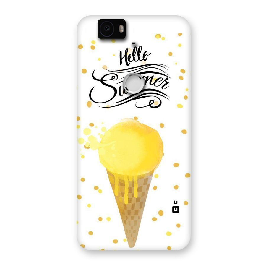 Ice Cream Summer Back Case for Google Nexus-6P
