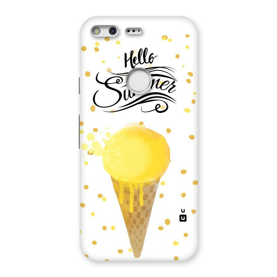 Ice Cream Summer Back Case for Google Pixel