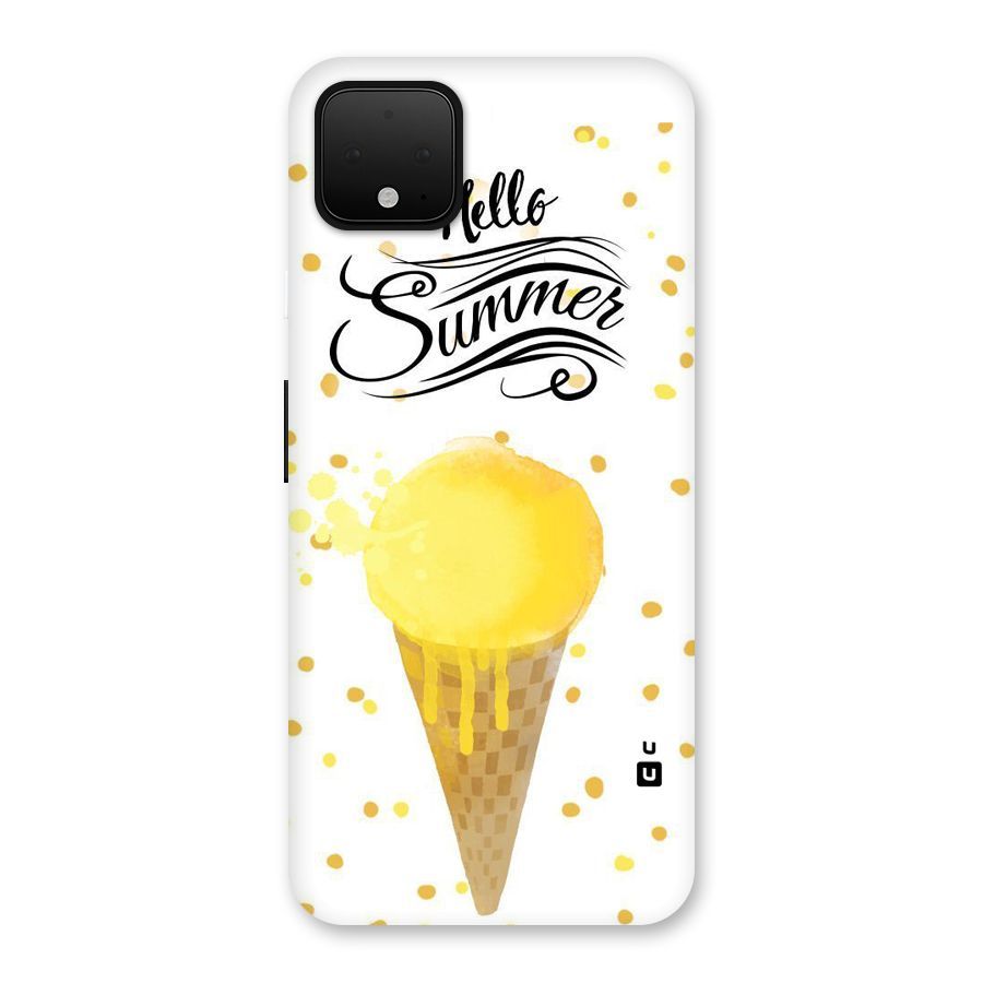 Ice Cream Summer Back Case for Google Pixel 4 XL