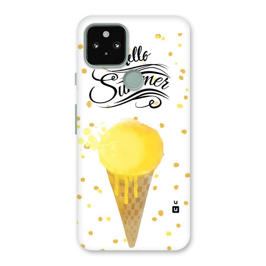 Ice Cream Summer Back Case for Google Pixel 5