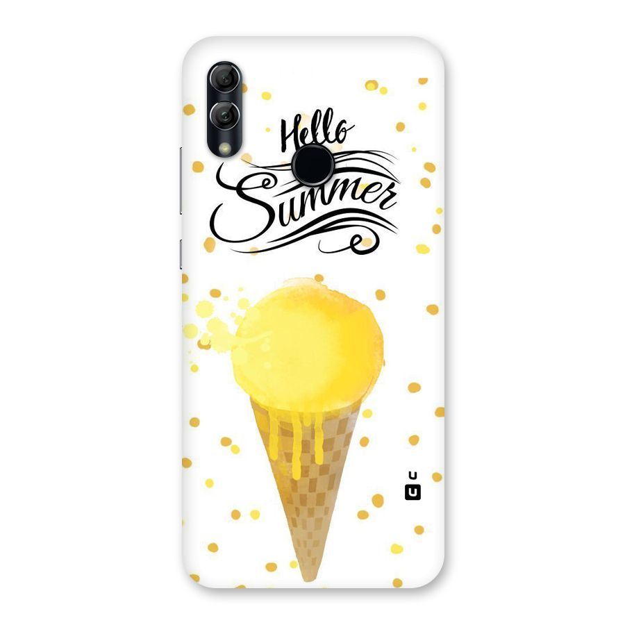 Ice Cream Summer Back Case for Honor 10 Lite