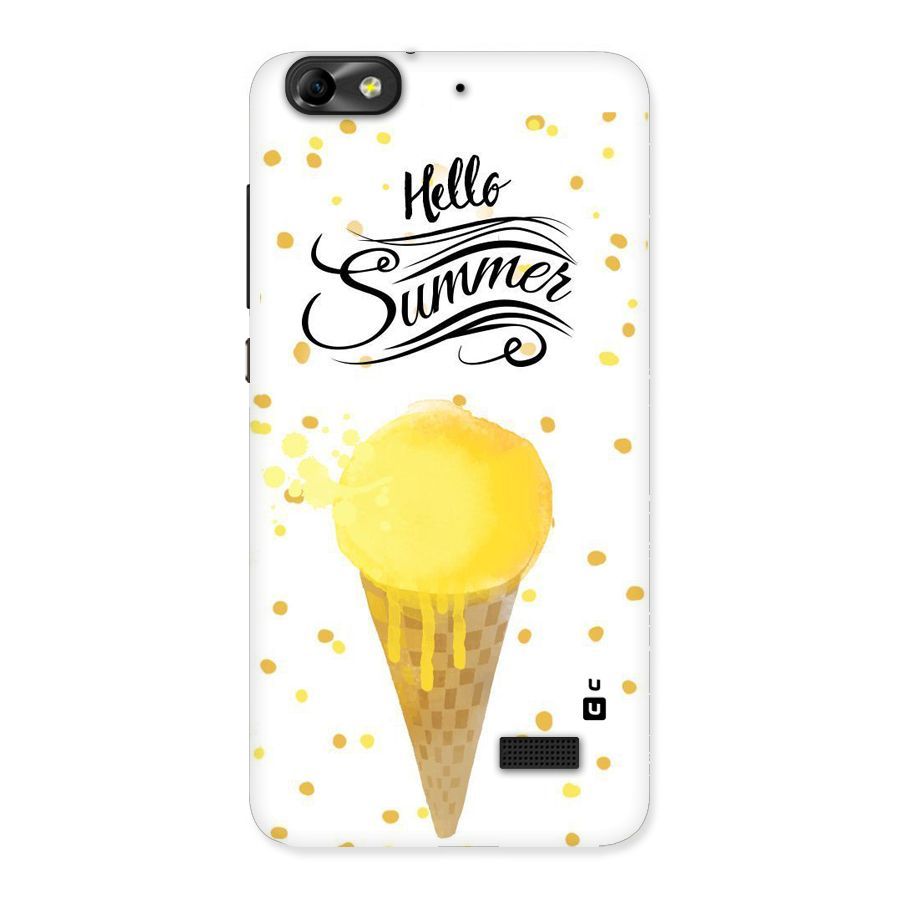 Ice Cream Summer Back Case for Honor 4C