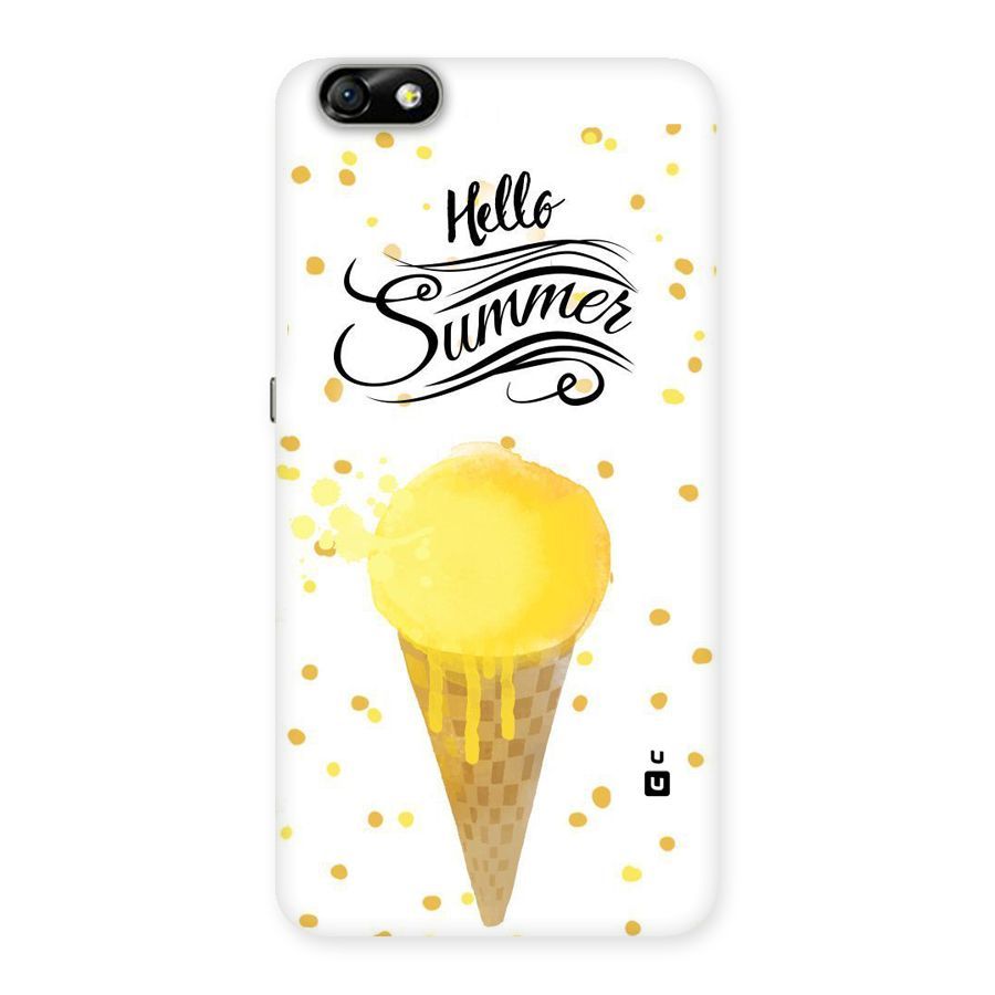 Ice Cream Summer Back Case for Honor 4X