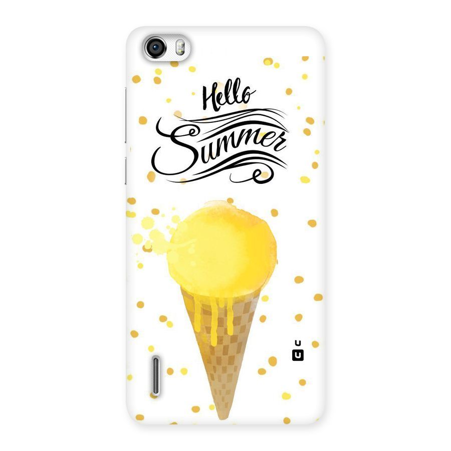 Ice Cream Summer Back Case for Honor 6