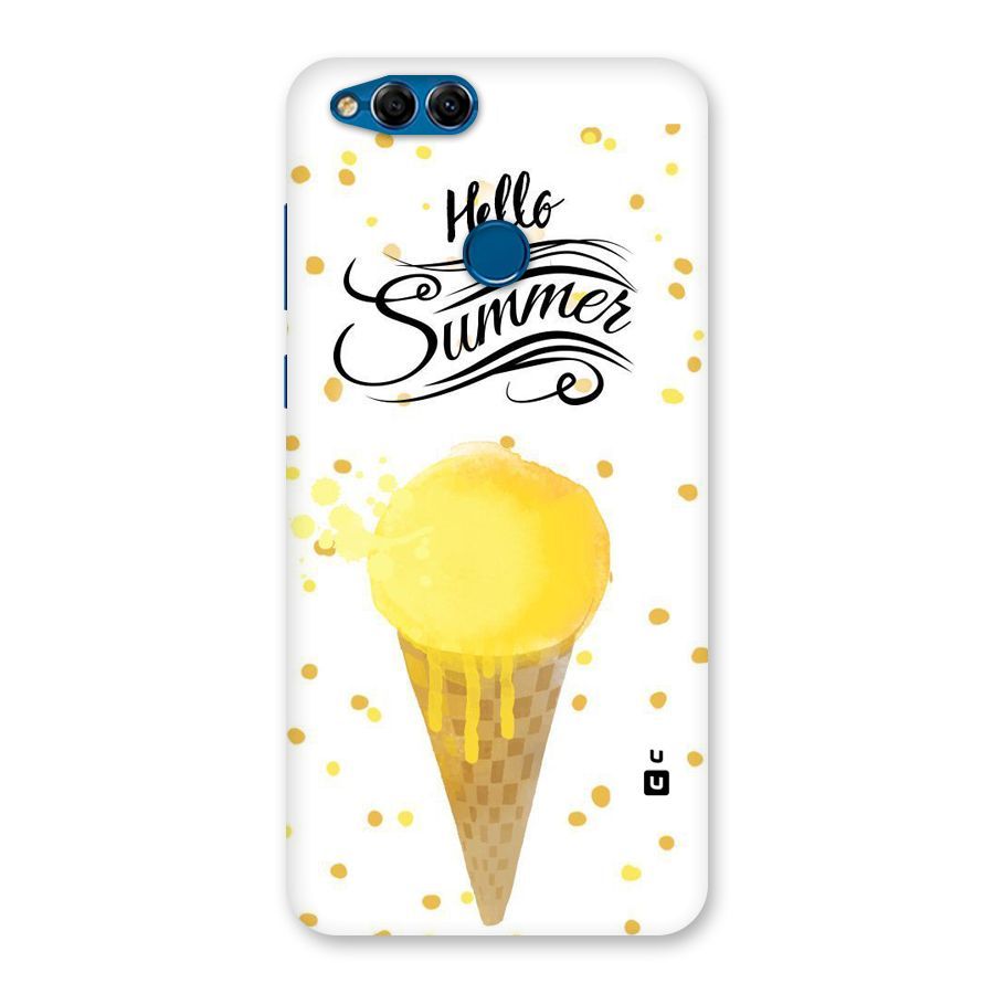 Ice Cream Summer Back Case for Honor 7X
