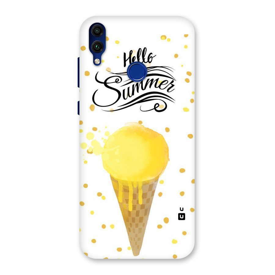 Ice Cream Summer Back Case for Honor 8C