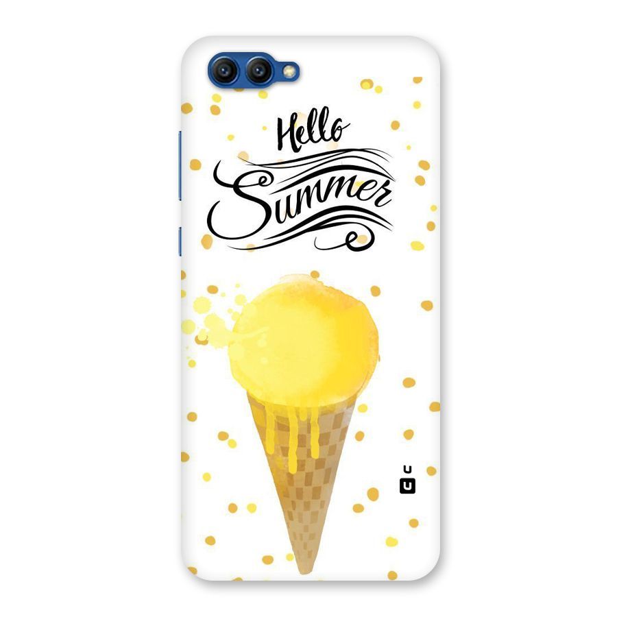 Ice Cream Summer Back Case for Honor View 10