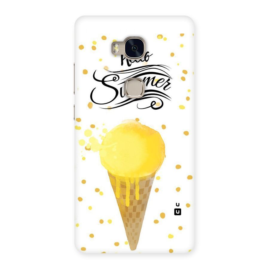 Ice Cream Summer Back Case for Huawei Honor 5X
