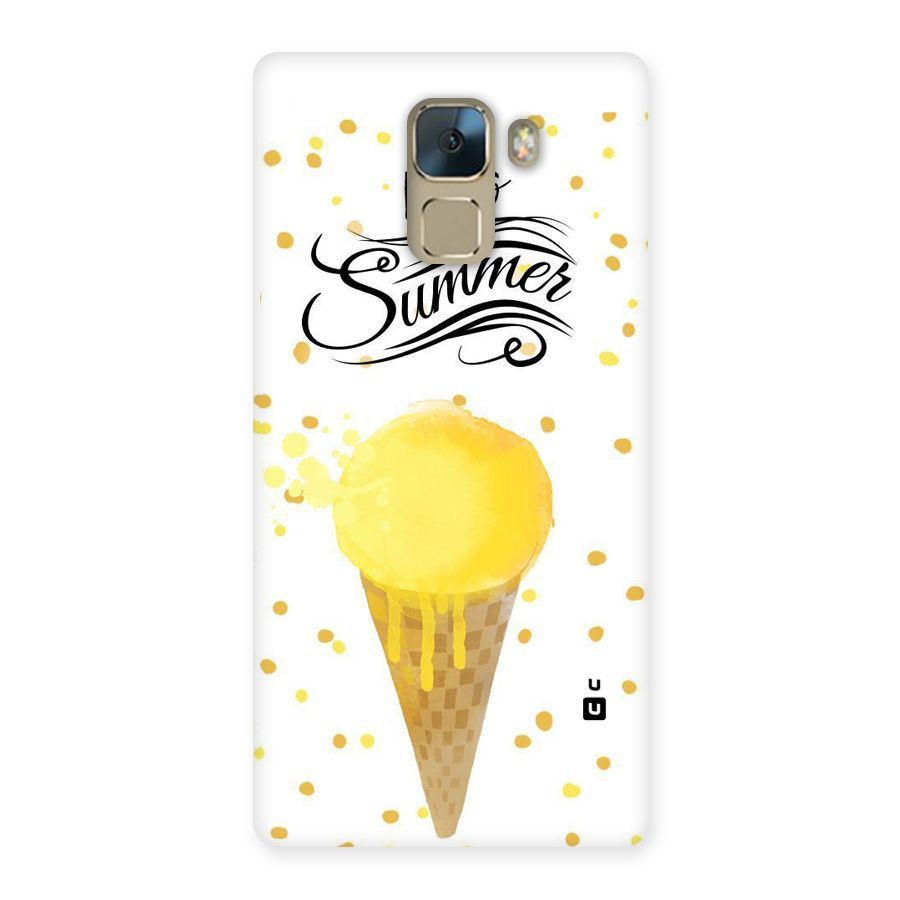 Ice Cream Summer Back Case for Huawei Honor 7