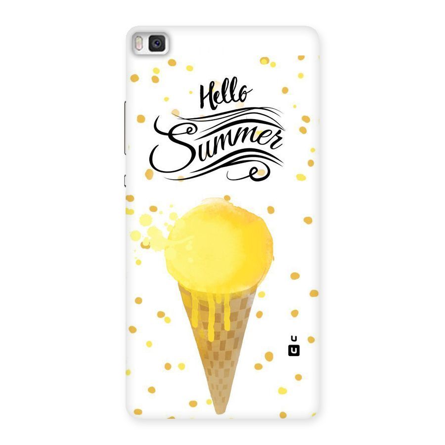 Ice Cream Summer Back Case for Huawei P8