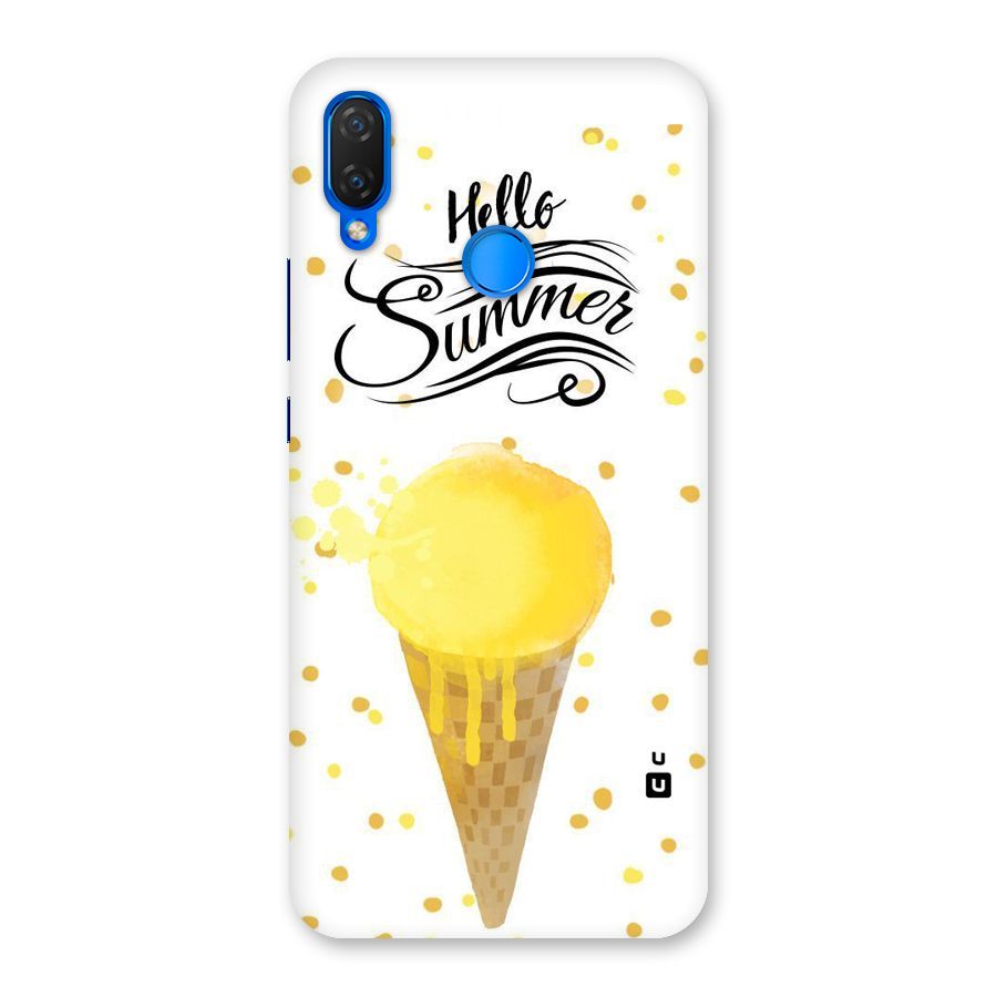 Ice Cream Summer Back Case for Huawei P Smart+