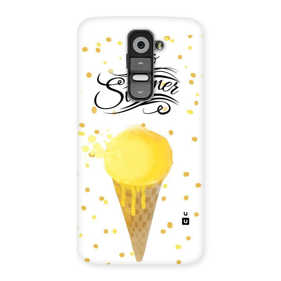 Ice Cream Summer Back Case for LG G2