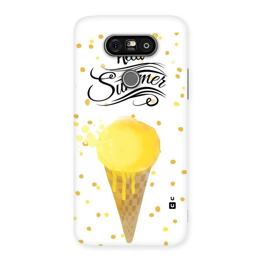 Ice Cream Summer Back Case for LG G5