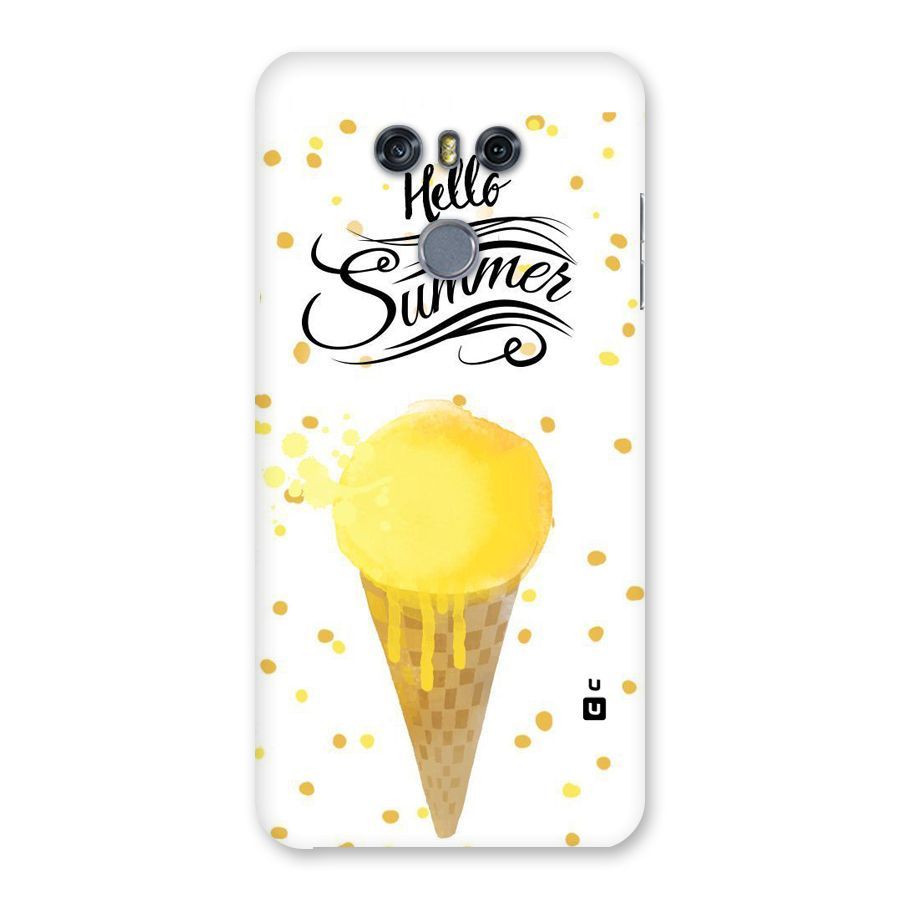 Ice Cream Summer Back Case for LG G6
