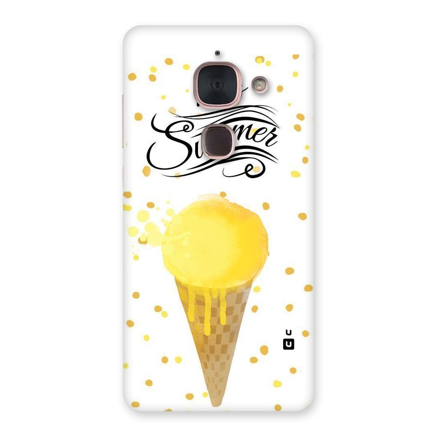 Ice Cream Summer Back Case for Le Max 2