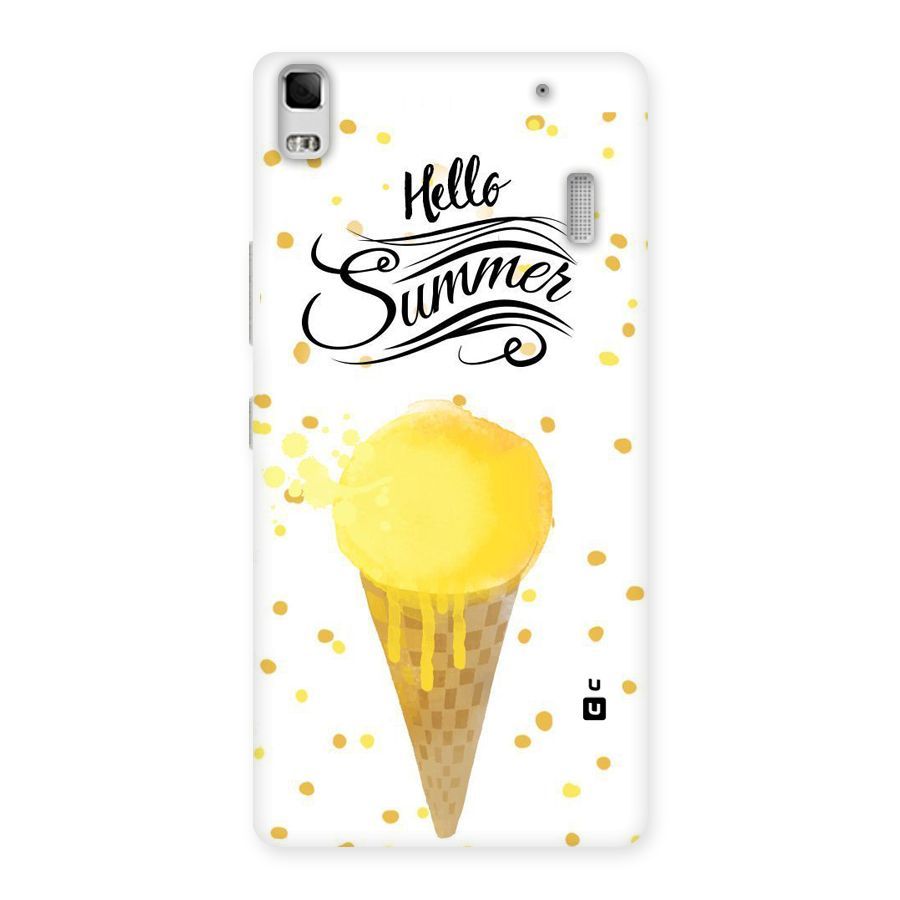 Ice Cream Summer Back Case for Lenovo A7000