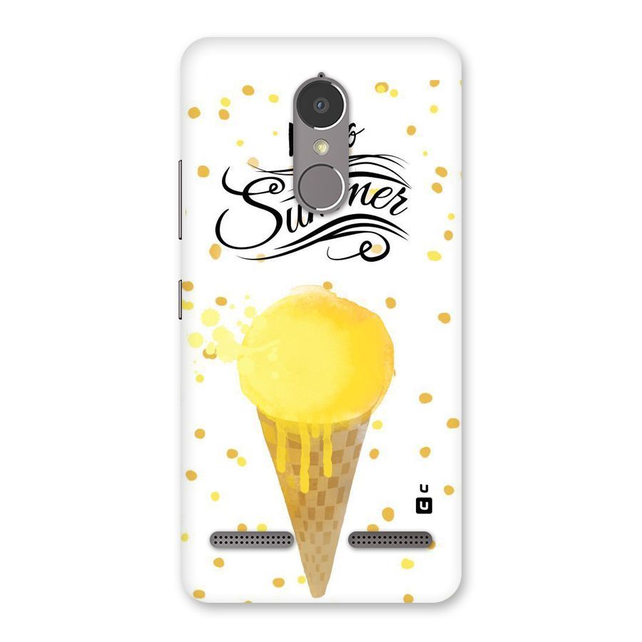 Ice Cream Summer Back Case for Lenovo K6