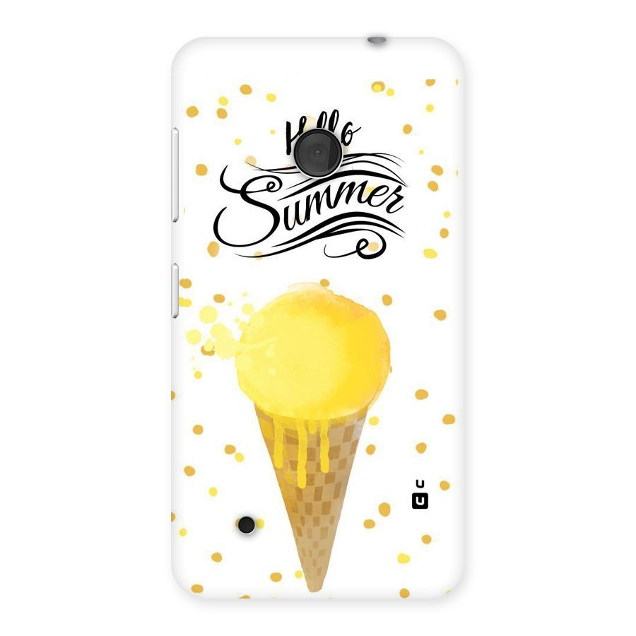 Ice Cream Summer Back Case for Lumia 530