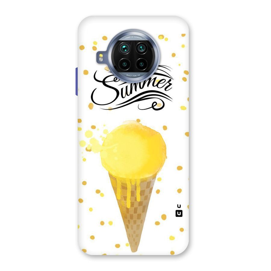 Ice Cream Summer Back Case for Mi 10i
