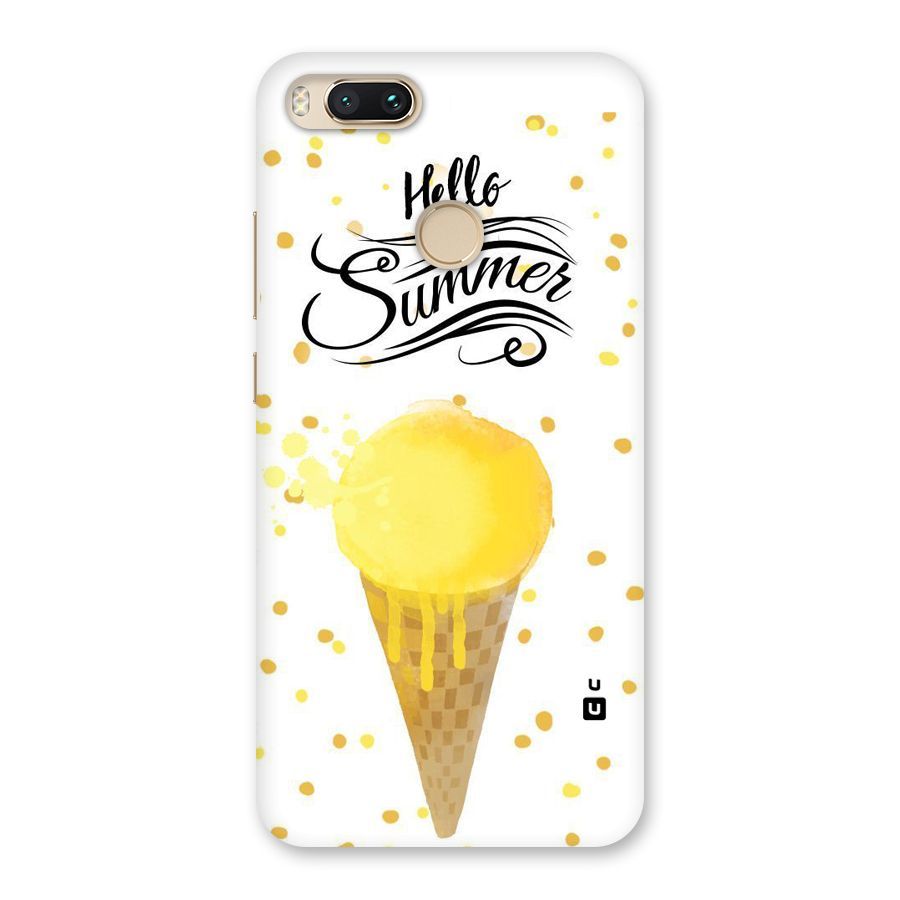 Ice Cream Summer Back Case for Mi A1