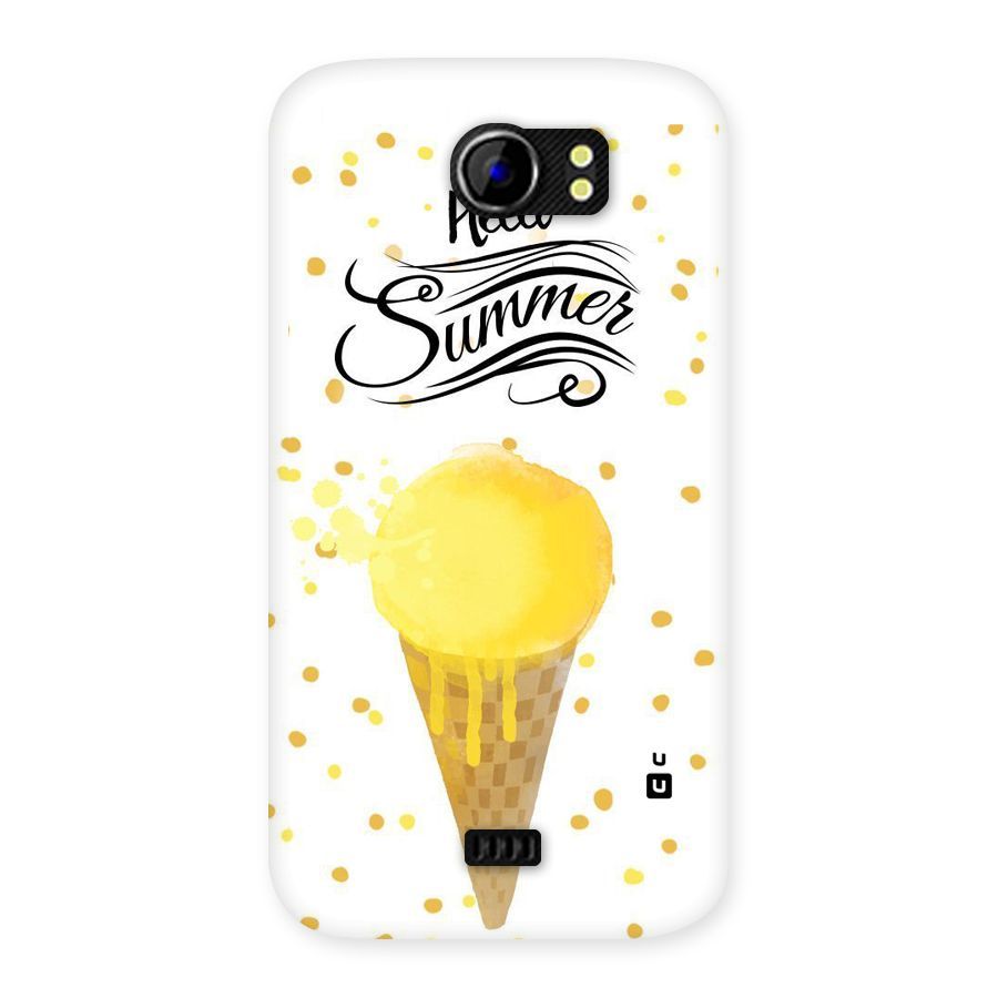 Ice Cream Summer Back Case for Micromax Canvas 2 A110