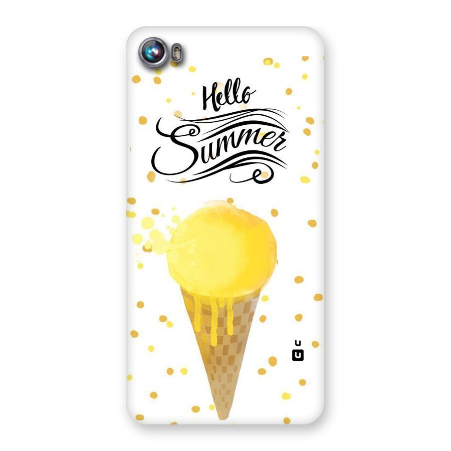 Ice Cream Summer Back Case for Micromax Canvas Fire 4 A107