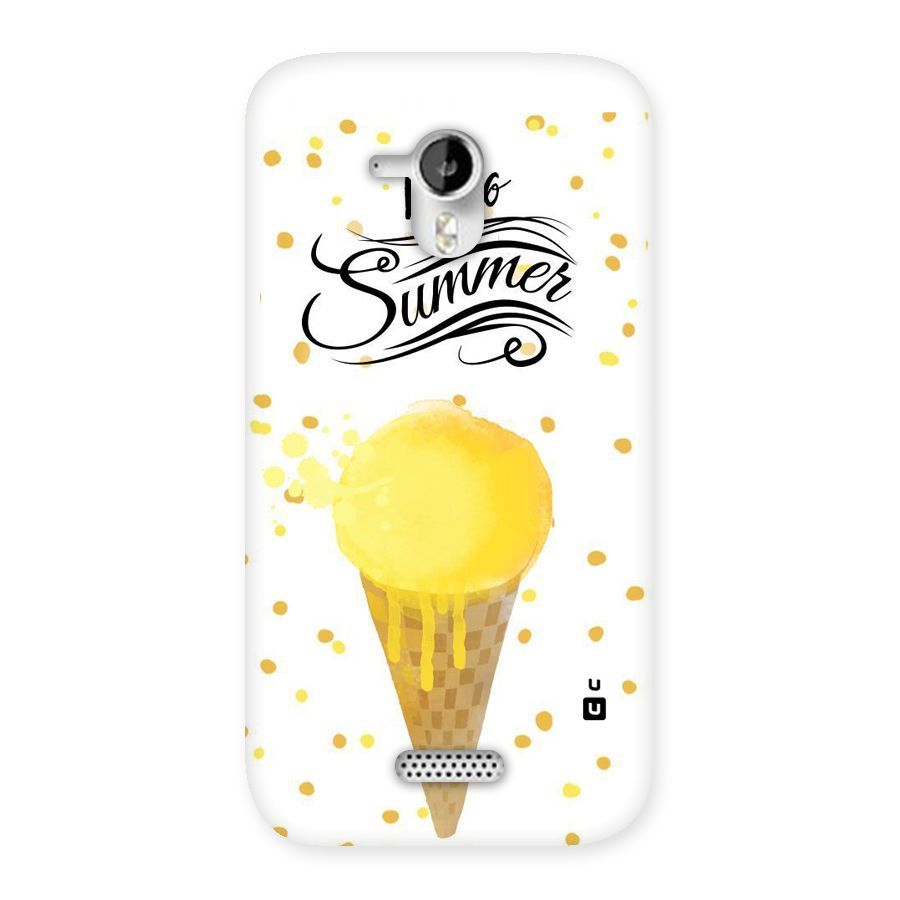 Ice Cream Summer Back Case for Micromax Canvas HD A116