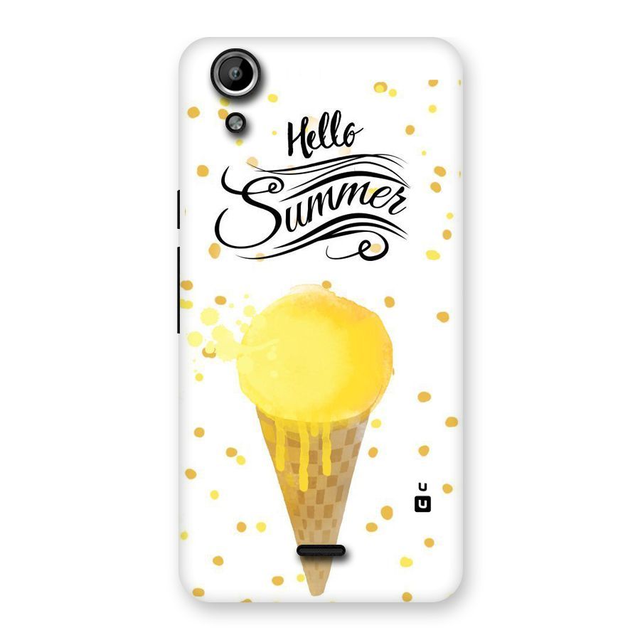 Ice Cream Summer Back Case for Micromax Canvas Selfie Lens Q345