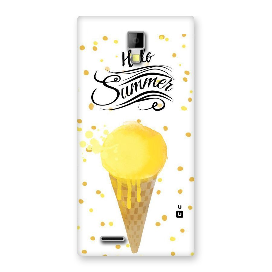 Ice Cream Summer Back Case for Micromax Canvas Xpress A99