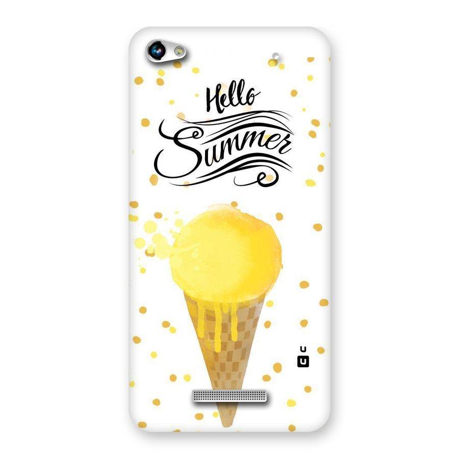 Ice Cream Summer Back Case for Micromax Hue 2