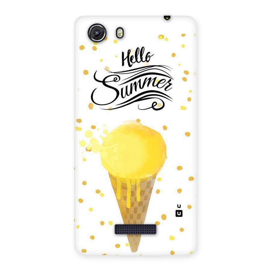 Ice Cream Summer Back Case for Micromax Unite 3