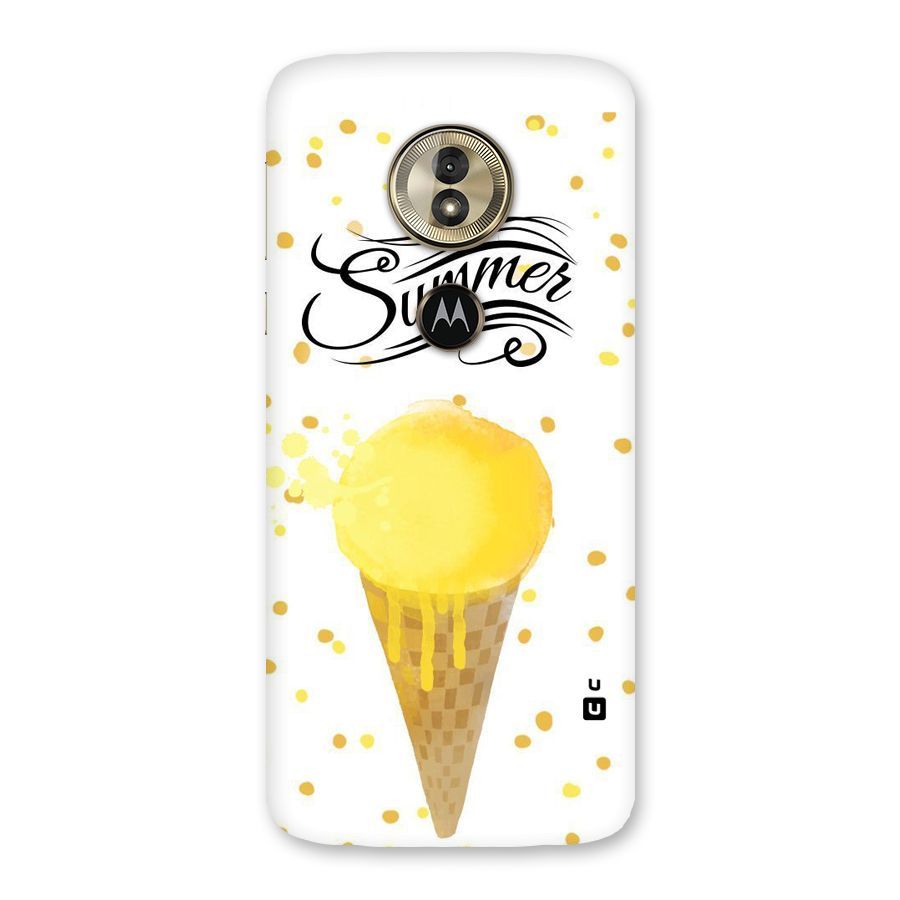 Ice Cream Summer Back Case for Moto G6 Play