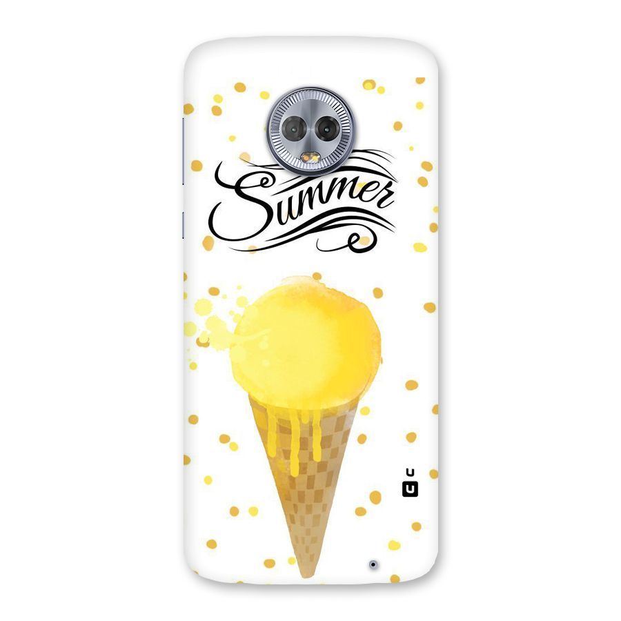 Ice Cream Summer Back Case for Moto G6 Plus