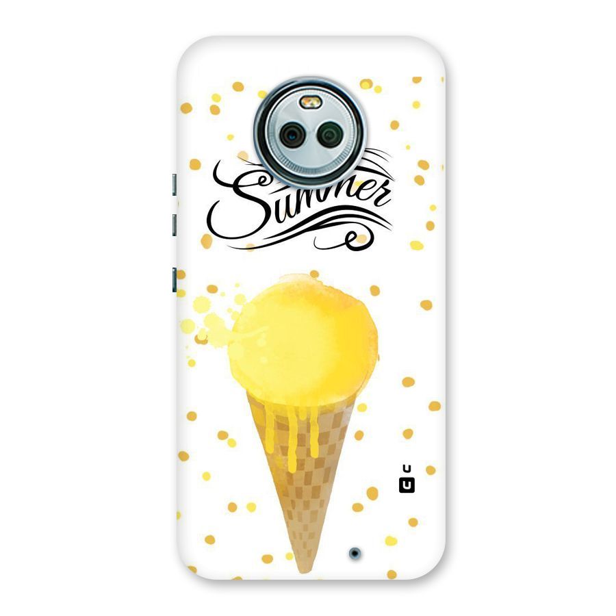 Ice Cream Summer Back Case for Moto X4